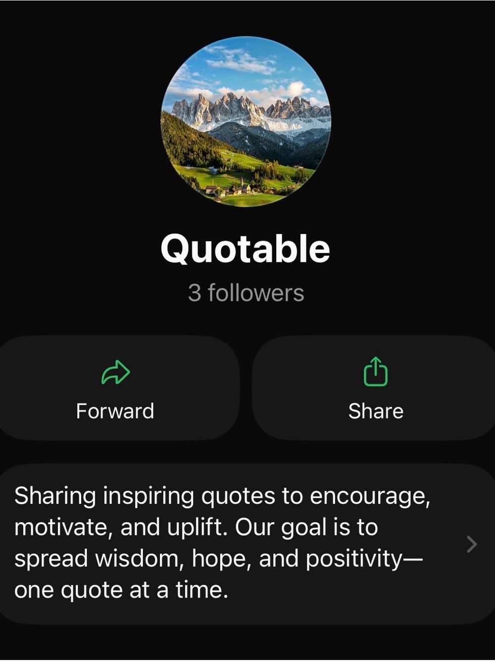 It is free. Join Quotable today for inspirational quotes to uplift your day.
